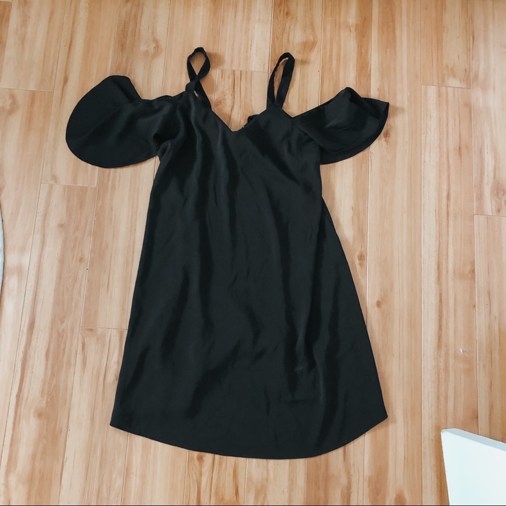 Asos Maternity cold shoulder dress